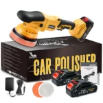 AUTIWOZ 21V Cordless Polisher for Car Paint Safe Waxing and Polishing with Long Battery Life Overheat Protection
