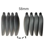 58/66mm Folding Propeller For E88 E88PRO E88MAX Z908MAX Z9 S3/M8/RG101/A13/S1S/K918 Remote Control Drone Quadcopter Spare Blade - Image 3