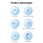 1-3Pcs Privacy Anti-spy Tempered Glass for Realme GT Neo 2 2T 3 3T 5 SE C55 C30 C31 C33 C35 Q3S Q5 GT3 GT2 Pro Screen Protector - Image 3