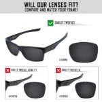 HDTAC Polarized Replacement Lenses For-Oakley Twoface OO9189 Sunglasses Multicolor Options - Image 2