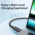 Baseus 240W USB C Cable for iPhone 17 16 15 Plus Pro Max Supercharge for Macbook Fast Charger Type C Cable for xiaomi Samsung - Image 2