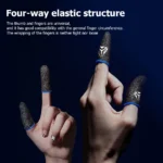 20-2PCS Finger Cots Gaming Fingertips Gloves Ultra-thin Breathable Sweatproof Touch Screen Gaming Finger Sleeves For PUBG Mobile - Image 6