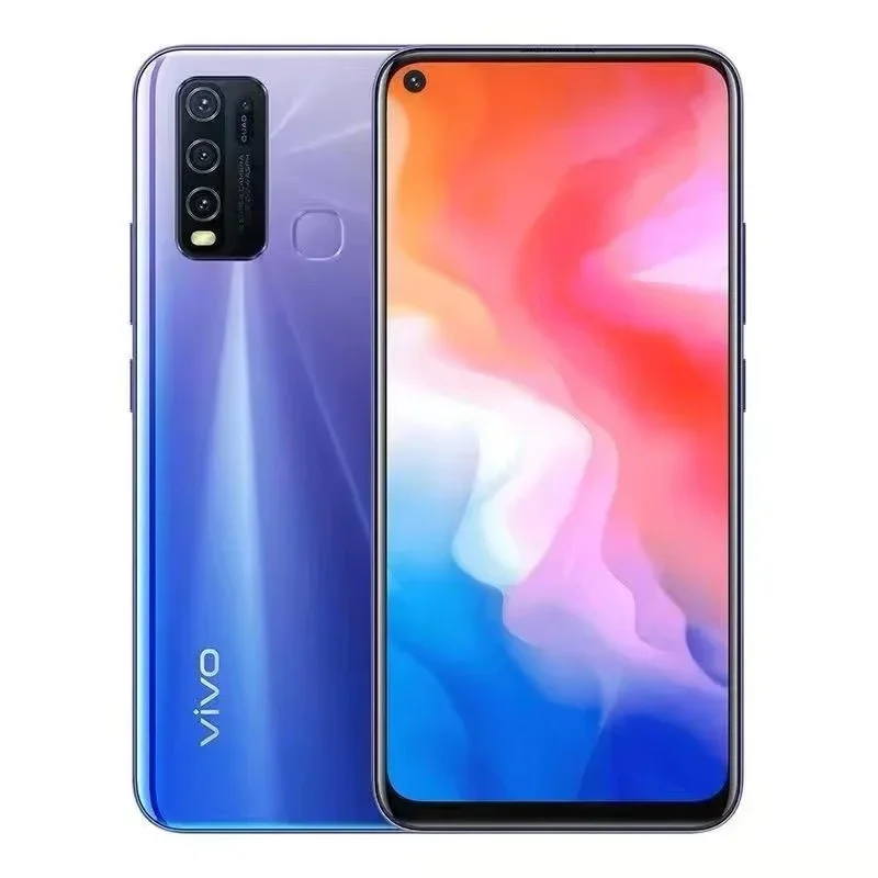 kf-S60b86be497084809859562f9701bbc921 Original VIVO Y50 8GB 128GB 4 Cameras 5000mAh 6.51inch 2340x1080px CPU Snapdragon 13MP + 16MP Android 4G Smartphone - Image 1