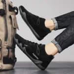 Ankle Boots For Men 2025 Spring Man Casual Sneakers Non Slip Khaki Work Mens Shoe Short Boots Loafers Lace Up Zapatillas Hombre - Image 5