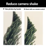 AODELAN Camera Wireless Shutter Release Remote Control For Canon R100 R5C 80D 70D M6; Nikon Z9 D6 D5; Fujifilm GFX50SII, X-T30II - Image 4