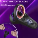 Vibrating Cock Ring Massageer Sex Toys Penis Ring Vibrator Silicone Rose Remote Control Vibrators Stimulator for Clitoral Anal - Image 4