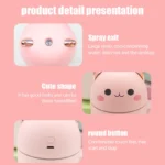 Mini Cute Air Humidifier Essential Oil Humidificadores Home Bedroom Aroma Diffuser Purifier perfume Cool Mist Maker umidificador - Image 5