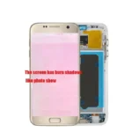 Amoled Burn Shadow LCD For Samsung S7 G930 LCD Display Touch Screen Digitizer Assembly For Samsung G930 G930F LCD With Frame - Image 2