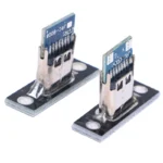 10pcs USB 3.1 Type C Socket With Screw fixing plate Type-C USB Jack 3.1 Type-C 2Pin 4Pin Female Connector Jack Charging Port - Image 6