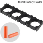 100Pcs 18650 Lithium Battery Holder, Plastic Battery Pack Bracket Cylindrical Cell Battery Stand Cell Spacer for DIY Fixed Batte - Image 3