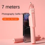 Roreta New 1.7M 360 ° rotation Tripod for Smartphone Camera,Phone holder with Bluetooth shutter,Wireless Selfie Stick brackets - Image 3