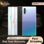 Samsung Galaxy Note 10 Plus N975U1 Note10+ N975U 256GB ROM 12GB RAM Octa Core 6.8" Snapdragon 855 LTE Original Mobile Phone