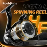Rooblinos HE Spinning Reels Ultralight Metal 5.2:1 Gear Ratio 1000-7000 Saltwater Or Freshwater Big Max Drag Fishing Reels - Image 2