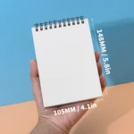 A6 Sketchbook 30 Sheets 160g Spiral Notebook Wooden Pulp Sketching Paper Pad Inner Blank Drawing Graffiti Art Supplies - Image 5