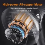 12V Cordless Car Polisher 8 Gears 380W Lithium Electric Polishing wating Machine For Repairing scars Wireless Sander Polish - Image 2