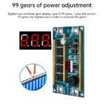 99 Gears 12V Spot Welder Kit Digital Power Adjustable Spot Welding Pen Control Board Nickel Sheet For 18650 Lithium Battery - Image 3