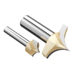 HUHAO 1/2 1/4 Shank Point Cutting Round Over Bit for Wood End Mill Woodworking Tools Carving Engraving Carbide CNC Router Bits - Image 3