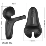 Vibrating Cock Ring Massageer Sex Toys Penis Ring Vibrator Silicone Rose Remote Control Vibrators Stimulator for Clitoral Anal - Image 6
