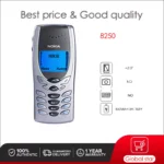 Original Unlocked 8250 Mobile Phone Russian Arabic Hebrew Keyboard Made in Finland Free Shipping