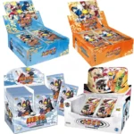 KAYOU Genuine Naruto Cards Box Anime Figure Card Booster Pack Sasuke Collection Flash Card Toy Birthday Christmas Gift for Kids