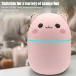 Mini Cute Air Humidifier Essential Oil Humidificadores Home Bedroom Aroma Diffuser Purifier perfume Cool Mist Maker umidificador - Image 2