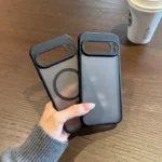 For Google 9A Magsafe Case Slim Matte Carbon Fiber Wireless Charging Cover for Google Pixel 9 10 Pro XL 8A 8 Pro Armror Cover - Image 6