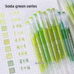 Languo 198/6 Colors Morandi Colorful Gel Pen Student Note Marker Painting Graffiti Color Pen Office School Supplies Stationery - Image 5