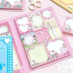 Kawaii Hello Kitty Sanrio Convenience Ben Black Beauty Cinnamon Roll My Melody notebook ITO Paste Notepad Student gift office st - Image 3