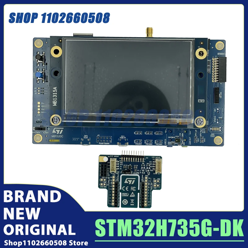 kf-Sac24709dac2c4fd8a15985f1916b1cbb6 (1PCS/LOT) STM32H735G-DK Discovery STM32H7B3LIH6QU Development board for microcontroller exploration kit Brand New Original - Image 1