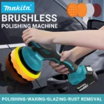 Makita 8 Gears Digital Display Car Polisher Electric Polisher Auto Car Waxing Polishing Machine For Makita 18v Battery - Image 4