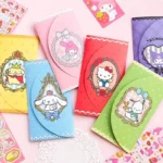 Sanrio Kawaii Sticker DIY Hand Account Diary Decorative Hello Kitty Kuromi Cartoon Kids Girls Phone Case Gift Reward Toy Sticker