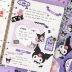 Sanrio Kawaii Sticker DIY Hand Account Diary Decorative Hello Kitty Kuromi Cartoon Kids Girls Phone Case Gift Reward Toy Sticker - Image 3