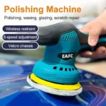 12V Cordless Car Polisher 8 Gears 380W Lithium Electric Polishing wating Machine For Repairing scars Wireless Sander Polish - Image 4