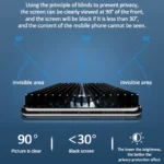 1-3Pcs Privacy Anti-spy Tempered Glass for Realme GT Neo 2 2T 3 3T 5 SE C55 C30 C31 C33 C35 Q3S Q5 GT3 GT2 Pro Screen Protector - Image 4