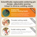 Awgem Portable Spot Welder DIY Handheld Spot Welding Machine 90 Gears Adjustable Spot Welding for 18650 Lithium Battery - Image 5