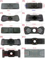 ANSHILONG Backplate Bracket Back Panel for Car Mirror Dash Camera DVR Instead of Strap