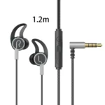 3.5mm Type C Earphones Wired 90 Degree L-line In Ear Wired Headphones Gaming Earbuds With Mic Hifi Bass Ear Phones Wholesale - Image 6