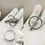 Metal Urethral Catheter Penis Plug with Penis Ring Urethral Dilator Sex Sounds sounding urethral catheters sex toys for men - Image 5