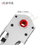 Kailh 5/7/8/9/10/11mm Rotary Mouse Scroll Wheel Encoder 1.74 mm hole 20-40g force for PC Mouse alps encoder - Image 3