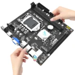 H61M-I Mini ITX Motherboard LGA 1155 Desktop Motherboard with All-Solid Capacitors DDR3 Dual-Channel 16GB M.2 NVME for Office - Image 4