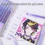 Languo 198/6 Colors Morandi Colorful Gel Pen Student Note Marker Painting Graffiti Color Pen Office School Supplies Stationery - Image 6