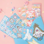 Sanrio Kawaii Sticker DIY Hand Account Diary Decorative Hello Kitty Kuromi Cartoon Kids Girls Phone Case Gift Reward Toy Sticker - Image 6