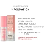 Highlighter Fashion Powder Patting High Gloss Glitter Powder Blush Shimmer Sparkle Powder Contour for Face Body Focallure - Image 6