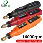 16000rpm USB Cordless Rotary Tool 3.7V Dremel Mini Drill Engraving Pen Electric Mini Wireless Drill Woodworking DIY Set