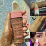 Highlighter Fashion Powder Patting High Gloss Glitter Powder Blush Shimmer Sparkle Powder Contour for Face Body Focallure - Image 4