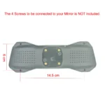 ANSHILONG Backplate Bracket Back Panel for Car Mirror Dash Camera DVR Instead of Strap - Image 4