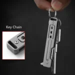 Titanium Alloy Scalpel Fast Open Folding Knife EDC Unpacking Pocket Knife Outdoor Camping Knife with 10pcs Replaceable Blades - Image 6