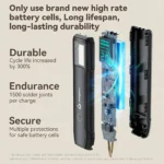 Awgem Portable Spot Welder DIY Handheld Spot Welding Machine 90 Gears Adjustable Spot Welding for 18650 Lithium Battery - Image 2