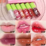 6Pcs Water Glow Jelly Moisturizing Lip Gloss Set Transparent Lip Glaze Oil Hydrating Lip Plumper Liquid Lipstick Lips Cosmetic - Image 3