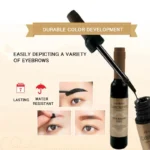 1/2/3PCS Color Henna Eyebrow Gel Cream Women Makeup Eyebrows Tint Eyebrows Waterproof Tattoo Pen Brush Kit Dye Cosmetics - Image 5